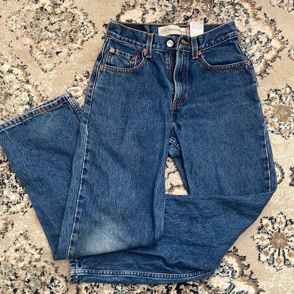 LEVI'S Boys 550 Relaxed Fit slim 14